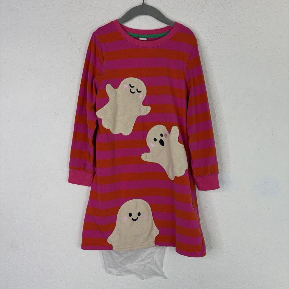 Mini Taylor Girls Pajama Dress Size 6-7 Years Ghosts, halloween, sleep over
